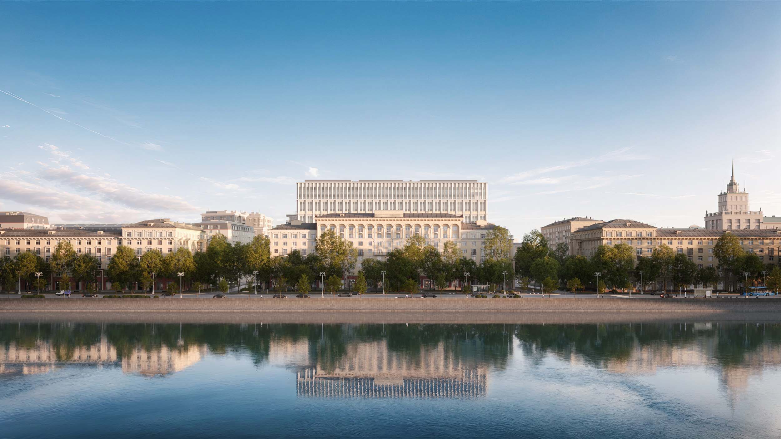 Sminex получил разрешение на строительство первого в Москве клубного города-парка на Фрунзенской набережной